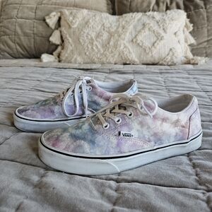 The Vans Doheny Heart Tie-Dye Sneakers Size 8